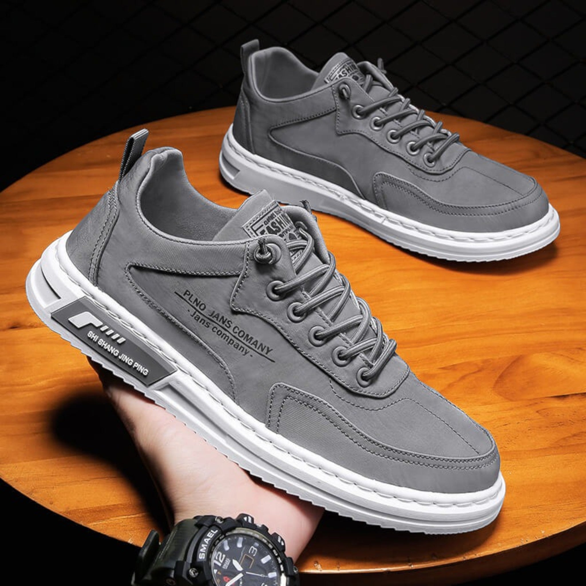 Męskie wsuwane sneakersy, oddychające i wygodne