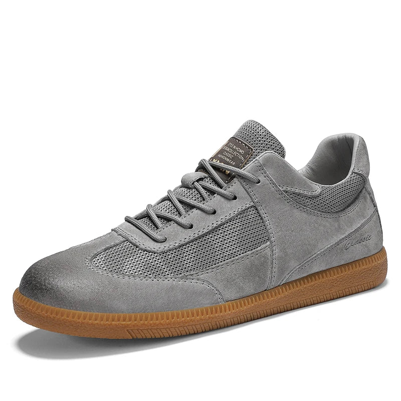 Damskie skórzane sneakersy w stylu włoskim