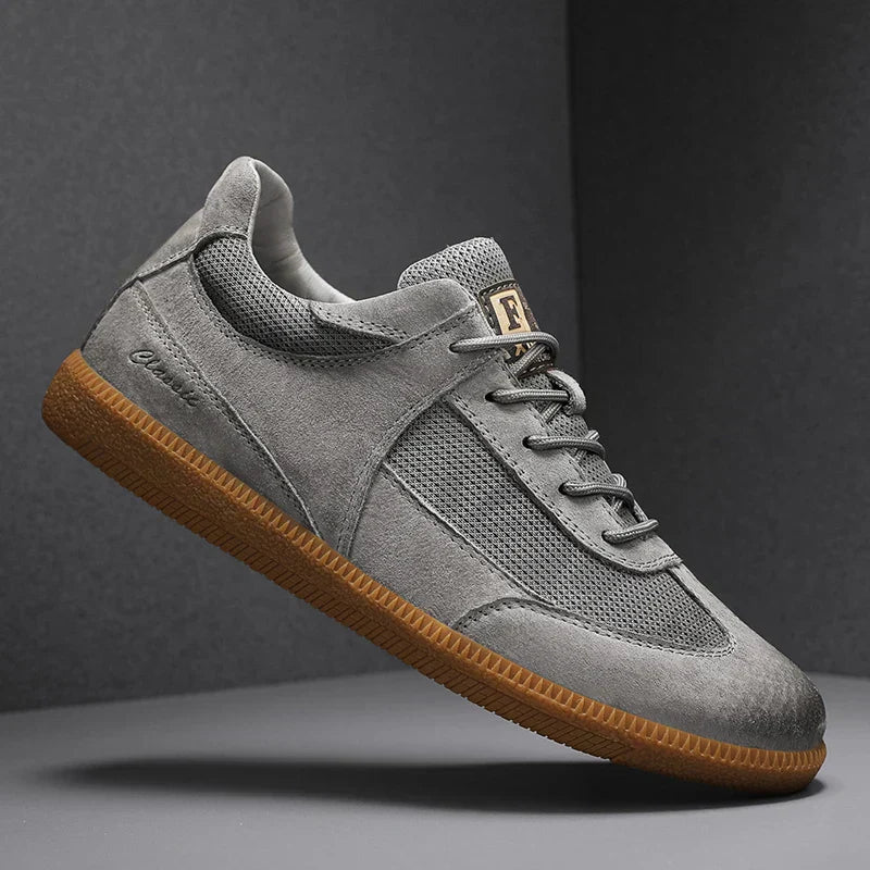 Damskie skórzane sneakersy w stylu włoskim