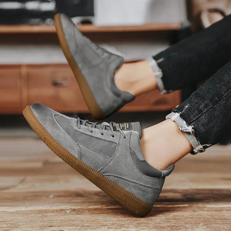 Damskie skórzane sneakersy w stylu włoskim