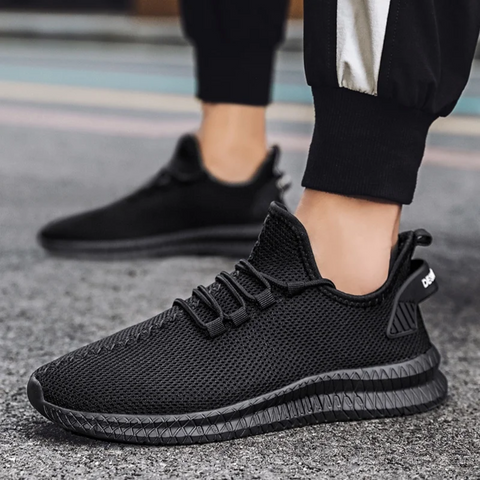 Męskie lekkie ortopedyczne buty z siateczki