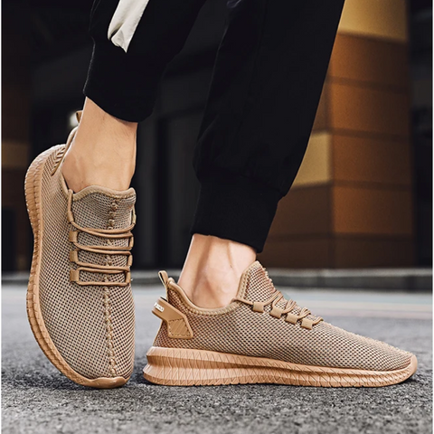 Męskie lekkie ortopedyczne buty z siateczki