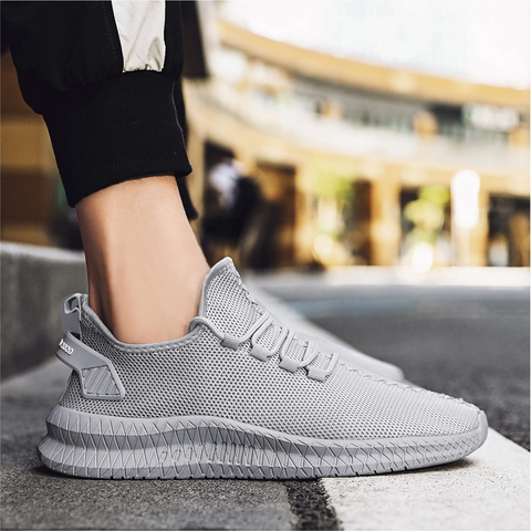 Męskie lekkie ortopedyczne buty z siateczki