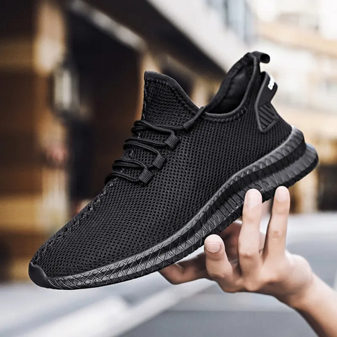 Męskie lekkie ortopedyczne buty z siateczki