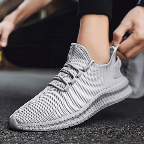 Męskie lekkie ortopedyczne buty z siateczki