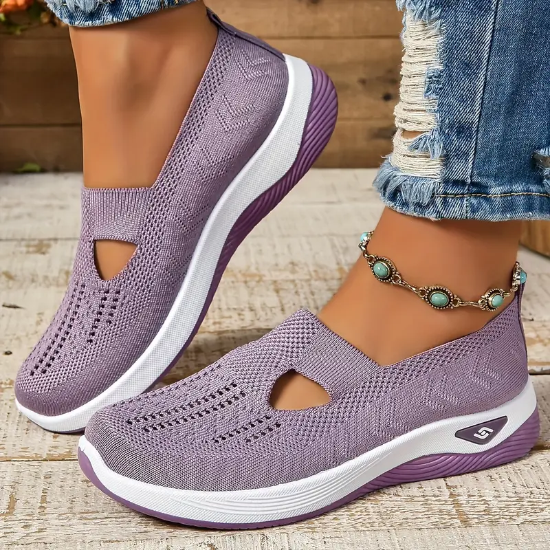 Damskie lekkie buty wsuwane, oddychające