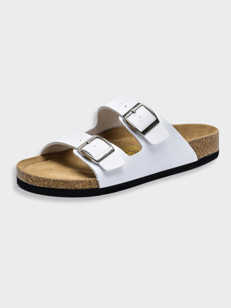 Męskie klapki w stylu Arizona z podwójnym paskiem