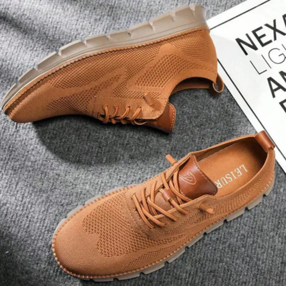 Męskie sneakersy z siateczki, oddychające i elastyczne
