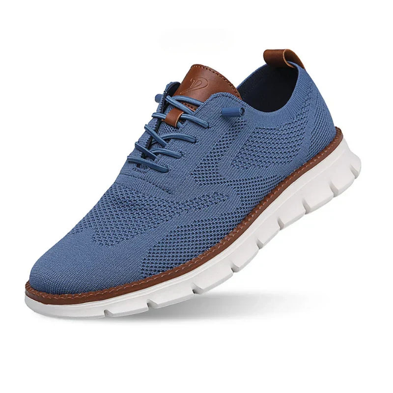 Męskie sneakersy z siateczki, oddychające i elastyczne