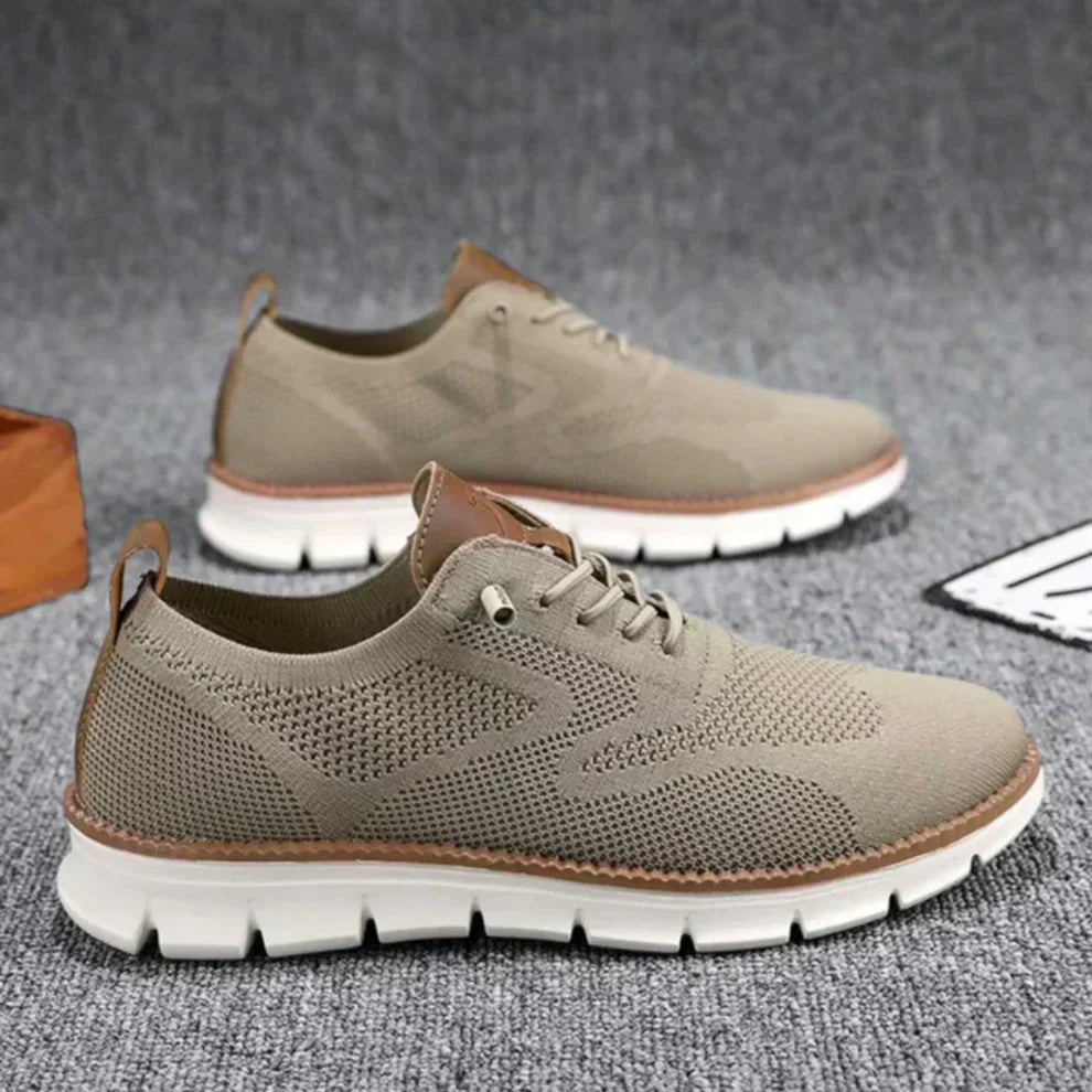 Męskie sneakersy z siateczki, oddychające i elastyczne
