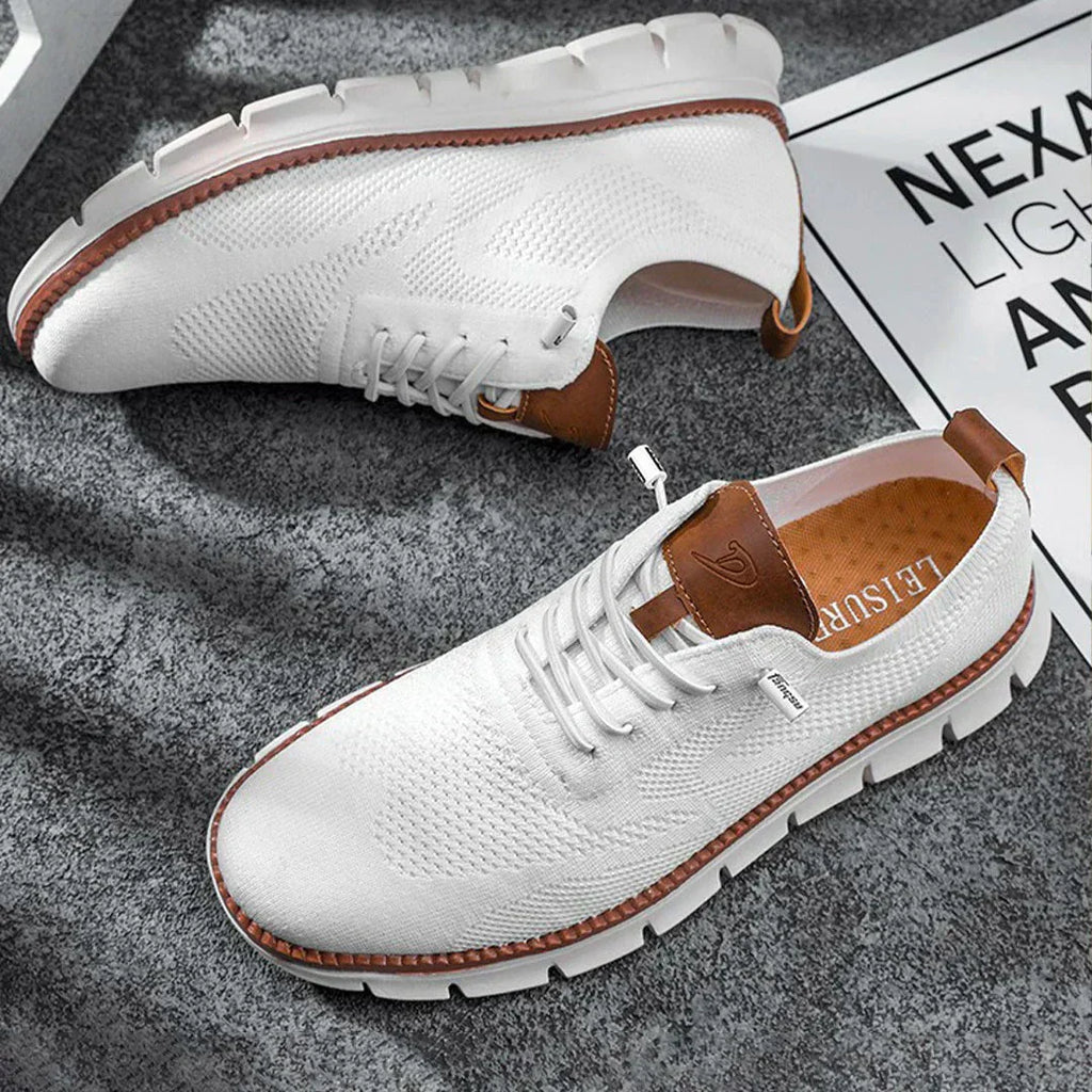 Męskie sneakersy z siateczki, oddychające i elastyczne