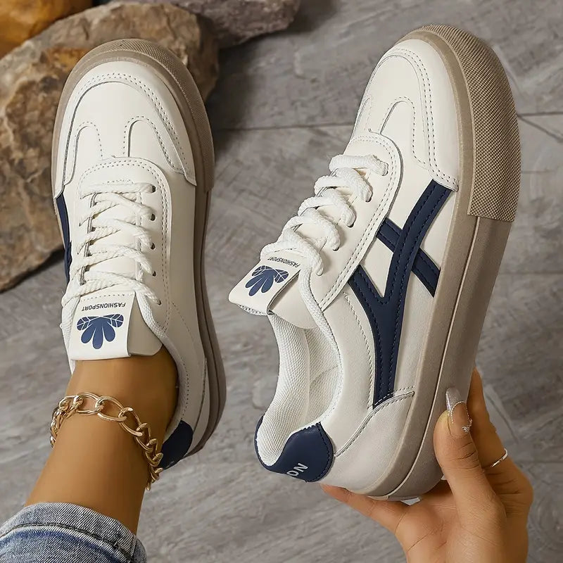 Damskie ortopedyczne sneakersy, oddychające i nowoczesne