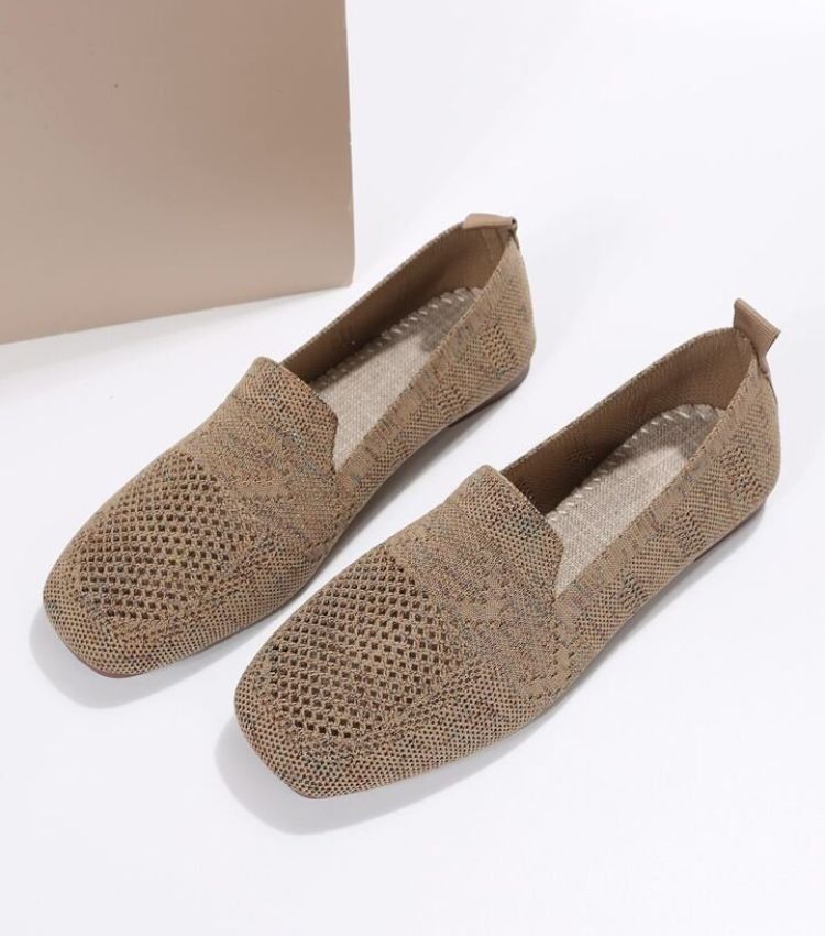 Damskie ortopedyczne buty płaskie, antypoślizgowe