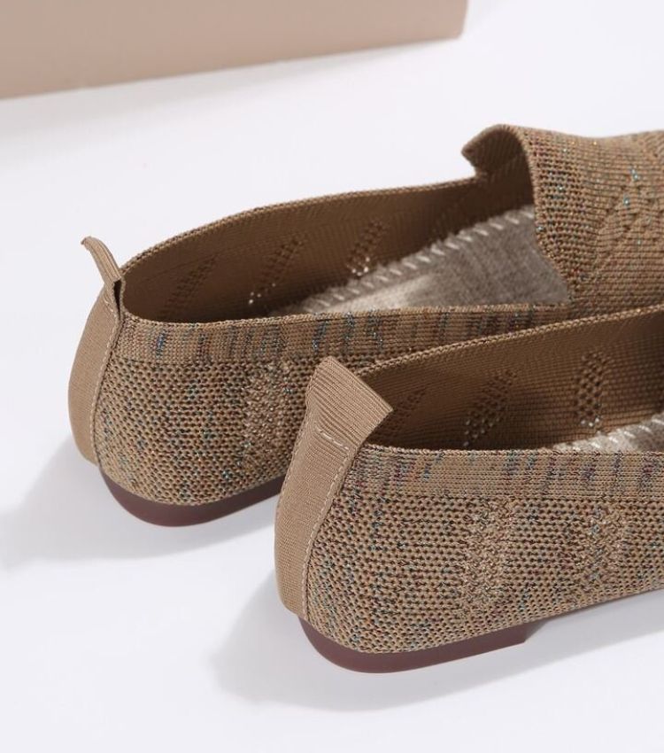 Damskie ortopedyczne buty płaskie, antypoślizgowe