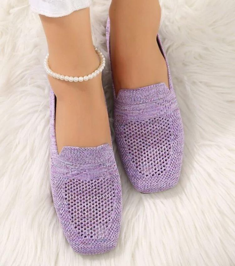 Damskie ortopedyczne buty płaskie, antypoślizgowe