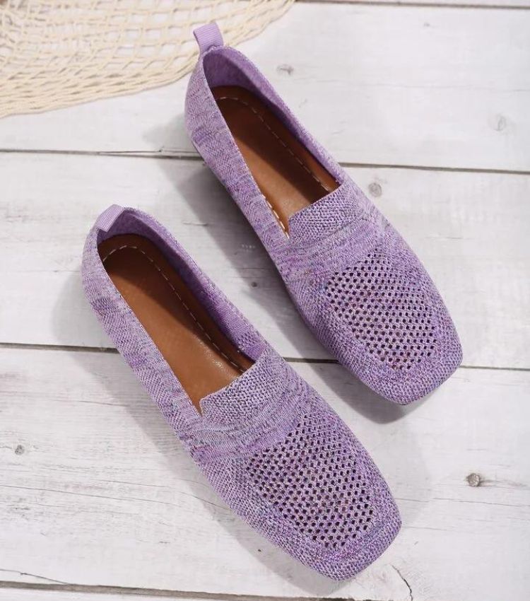 Damskie ortopedyczne buty płaskie, antypoślizgowe