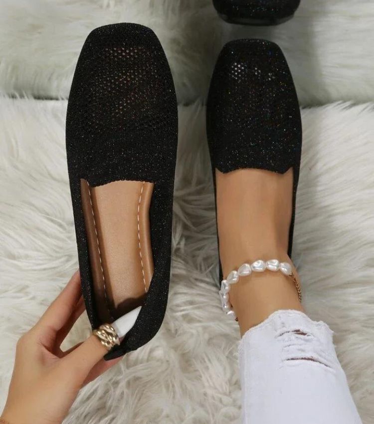 Damskie ortopedyczne buty płaskie, antypoślizgowe