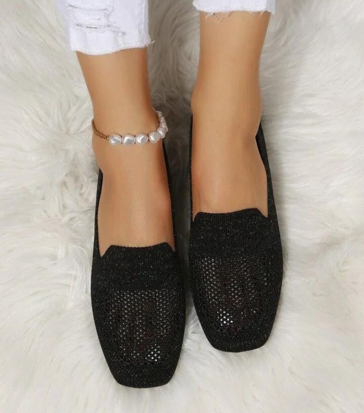 Damskie ortopedyczne buty płaskie, antypoślizgowe
