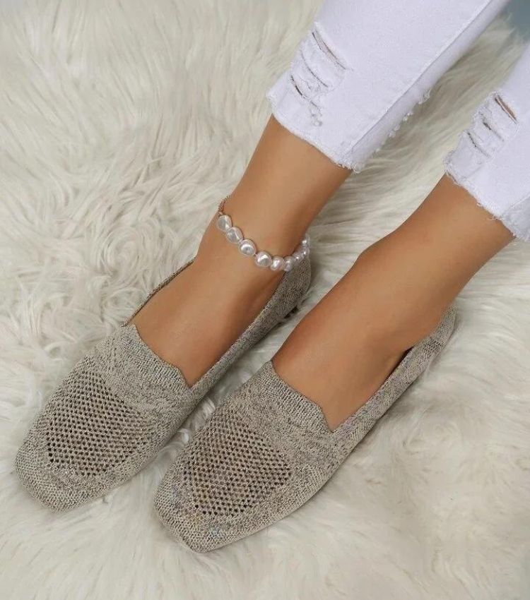 Damskie ortopedyczne buty płaskie, antypoślizgowe