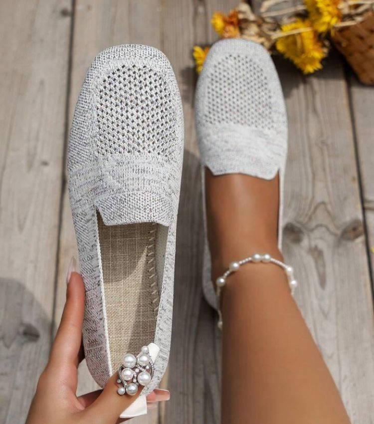 Damskie ortopedyczne buty płaskie, antypoślizgowe