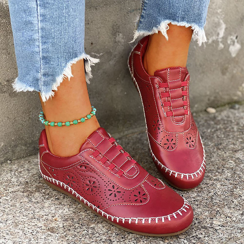 Damskie ortopedyczne buty z ażurowym wzorem