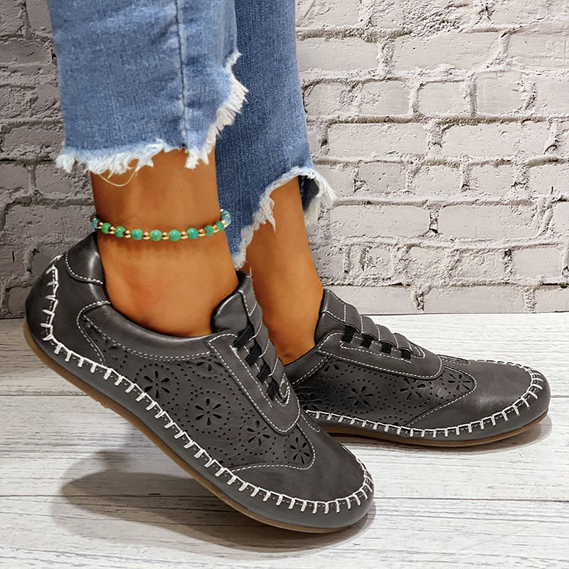 Damskie ortopedyczne buty z ażurowym wzorem