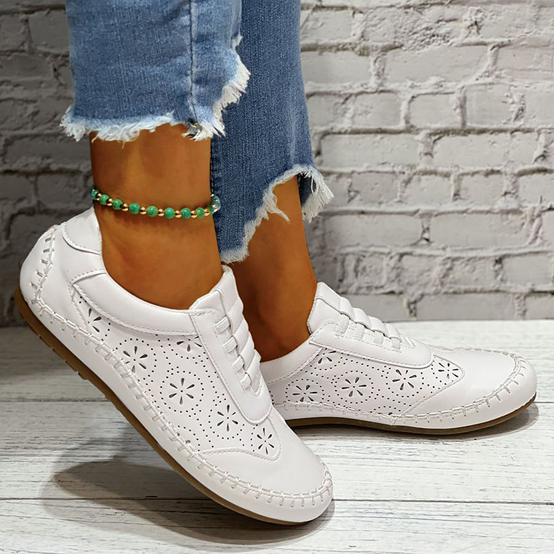 Damskie ortopedyczne buty z ażurowym wzorem