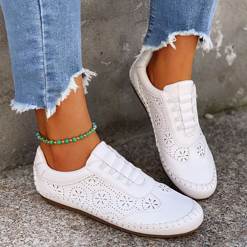Damskie ortopedyczne buty z ażurowym wzorem