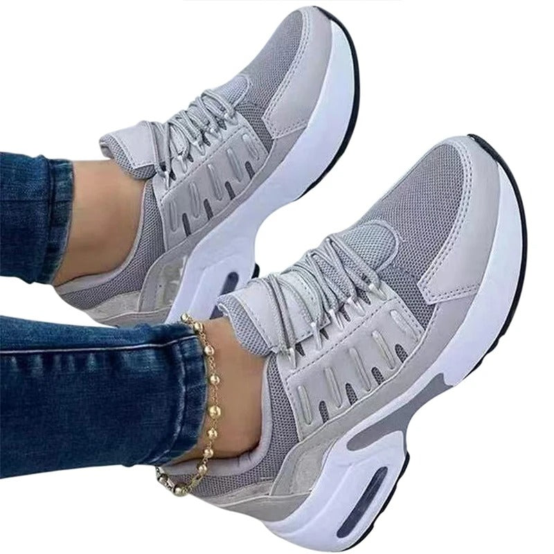 Damskie ortopedyczne sneakersy z podparciem łuku stopy
