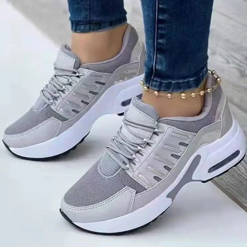 Damskie ortopedyczne sneakersy z podparciem łuku stopy