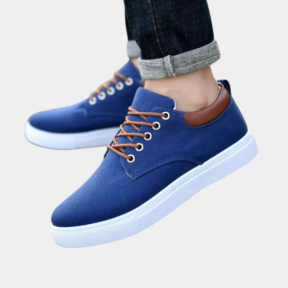 Męskie ortopedyczne sneakersy, wygodne i solidne