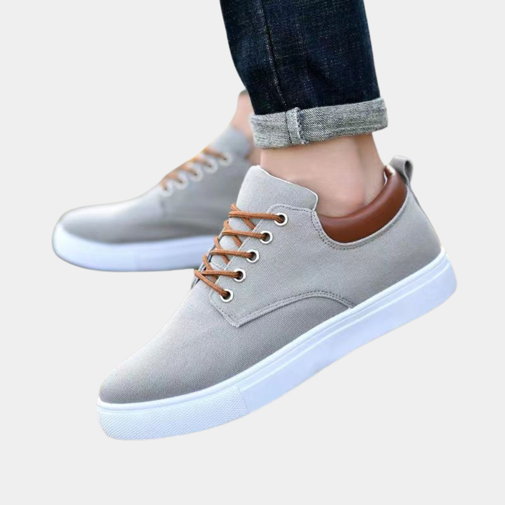 Męskie ortopedyczne sneakersy, wygodne i solidne