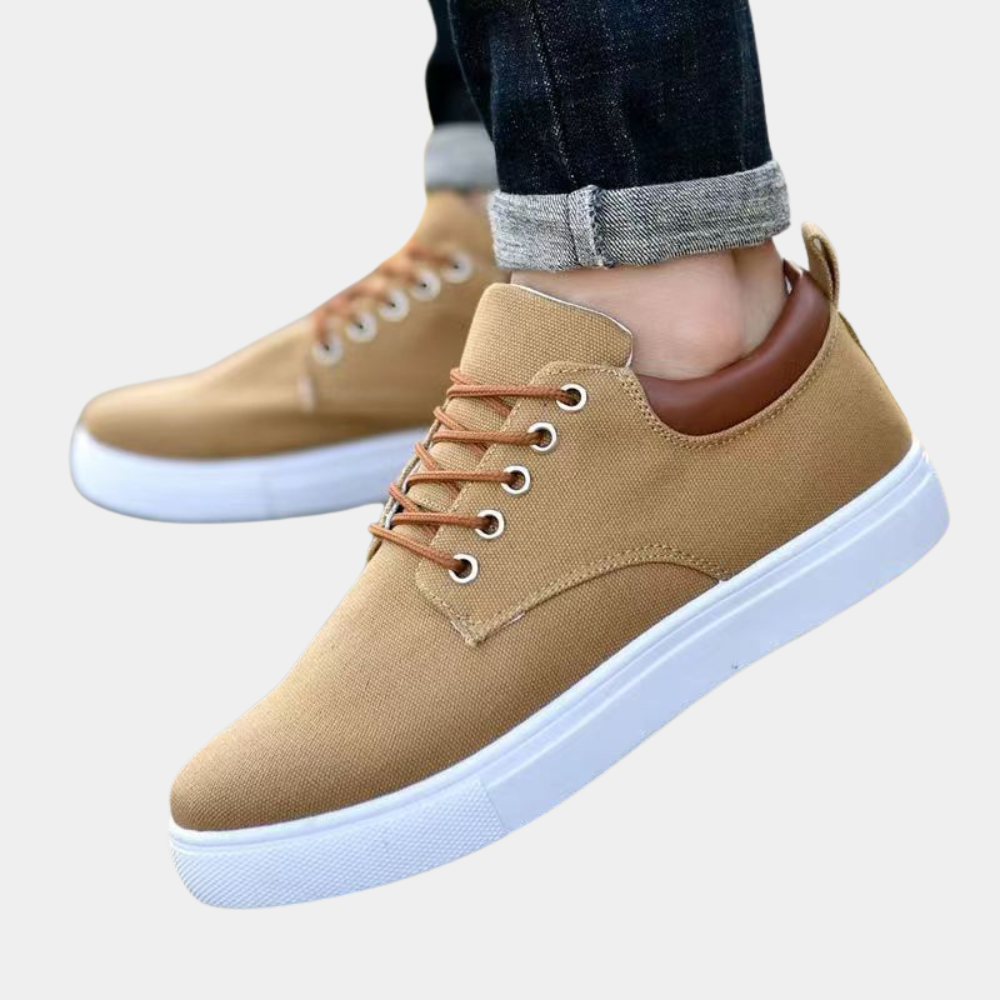 Męskie ortopedyczne sneakersy, wygodne i solidne