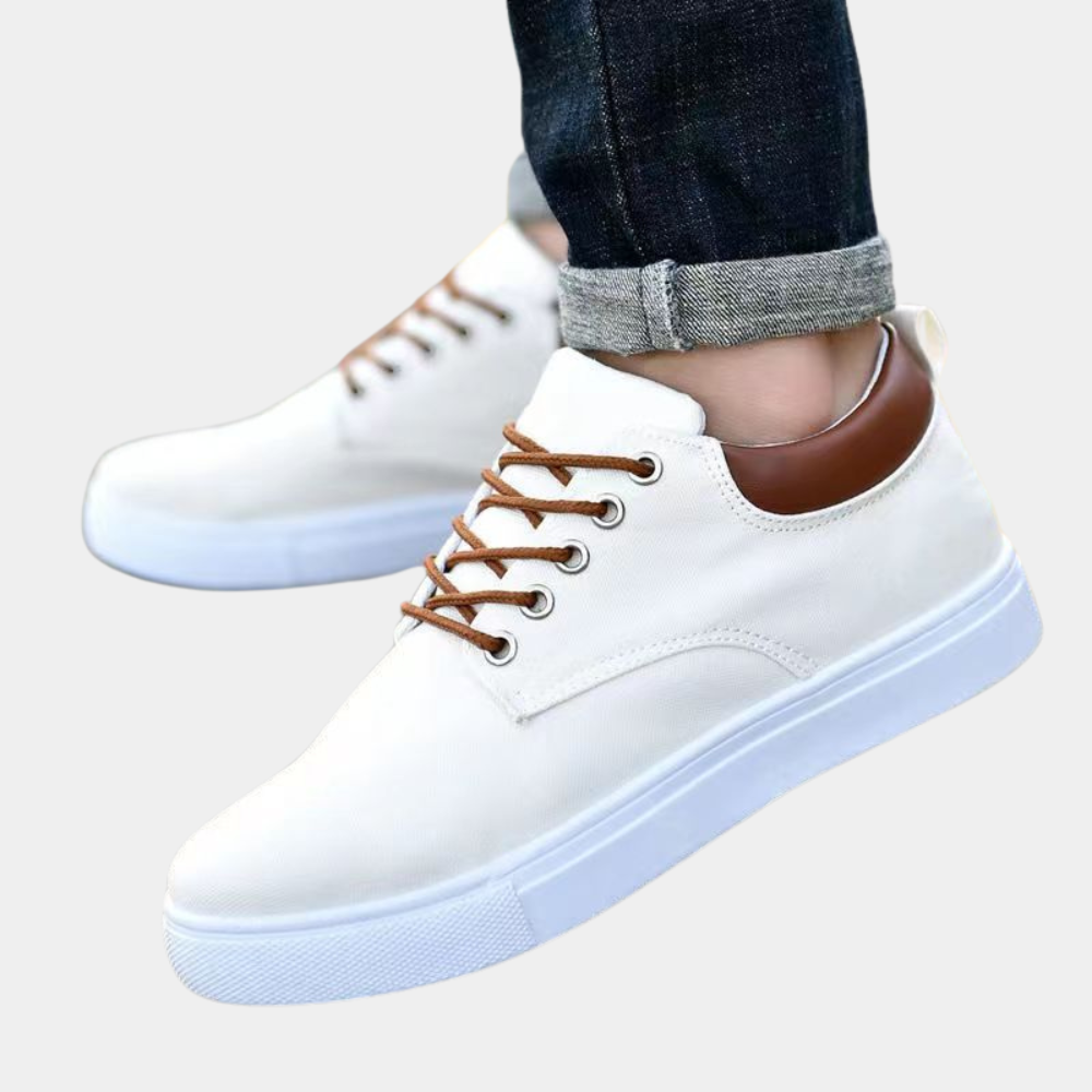 Męskie ortopedyczne sneakersy, wygodne i solidne
