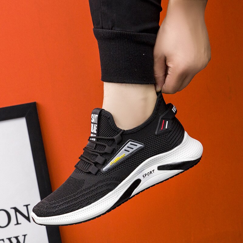 Męskie ortopedyczne buty sportowe, oddychające