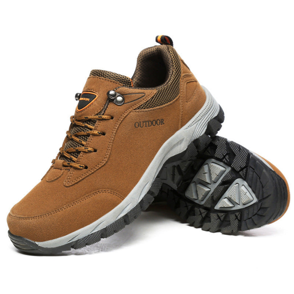 Męskie ortopedyczne buty trekkingowe, wspierające