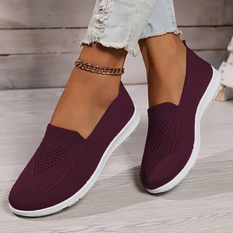 Damskie ortopedyczne buty wsuwane bez obcasa