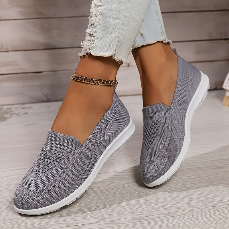 Damskie ortopedyczne buty wsuwane bez obcasa