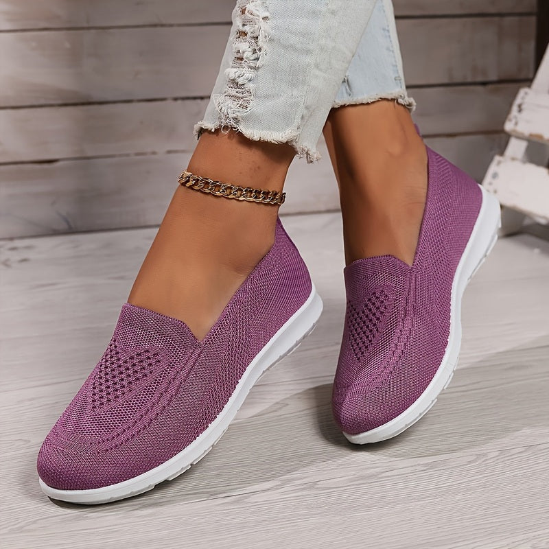 Damskie ortopedyczne buty wsuwane bez obcasa