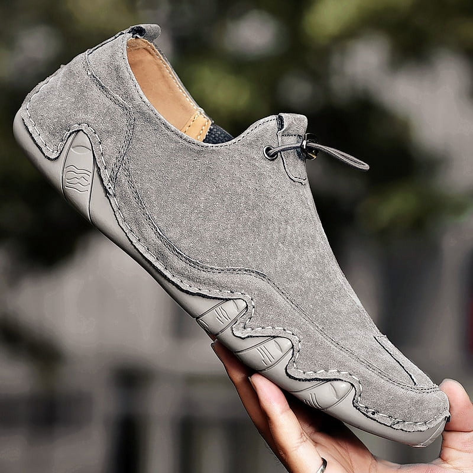 Męskie skórzane ortopedyczne mokasyny, eleganckie