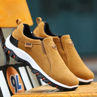 Męskie ergonomiczne buty z szerokim noskiem