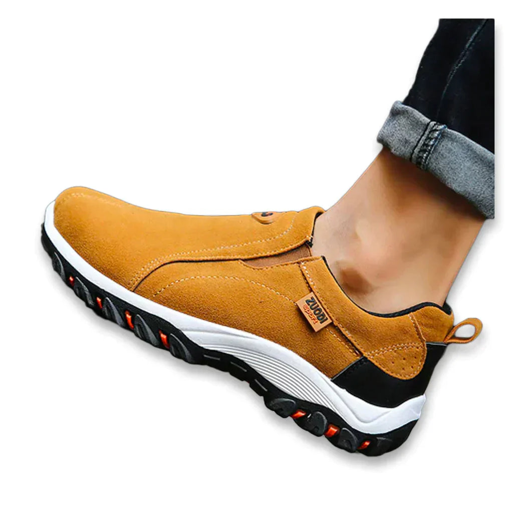 Męskie ergonomiczne buty z szerokim noskiem