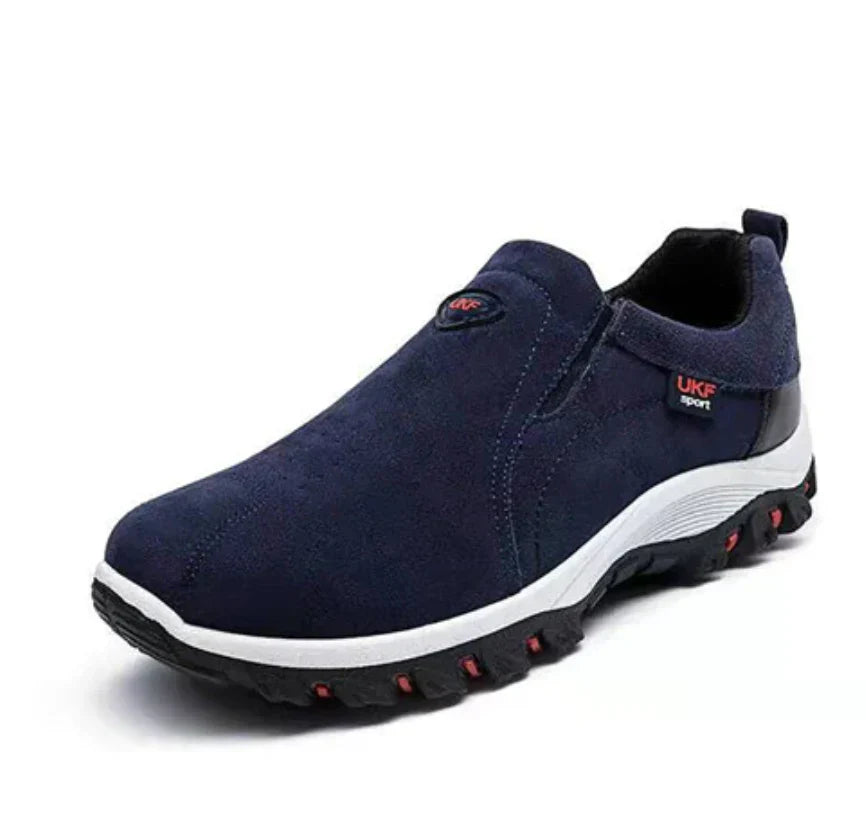 Męskie ortopedyczne buty trekkingowe wsuwane