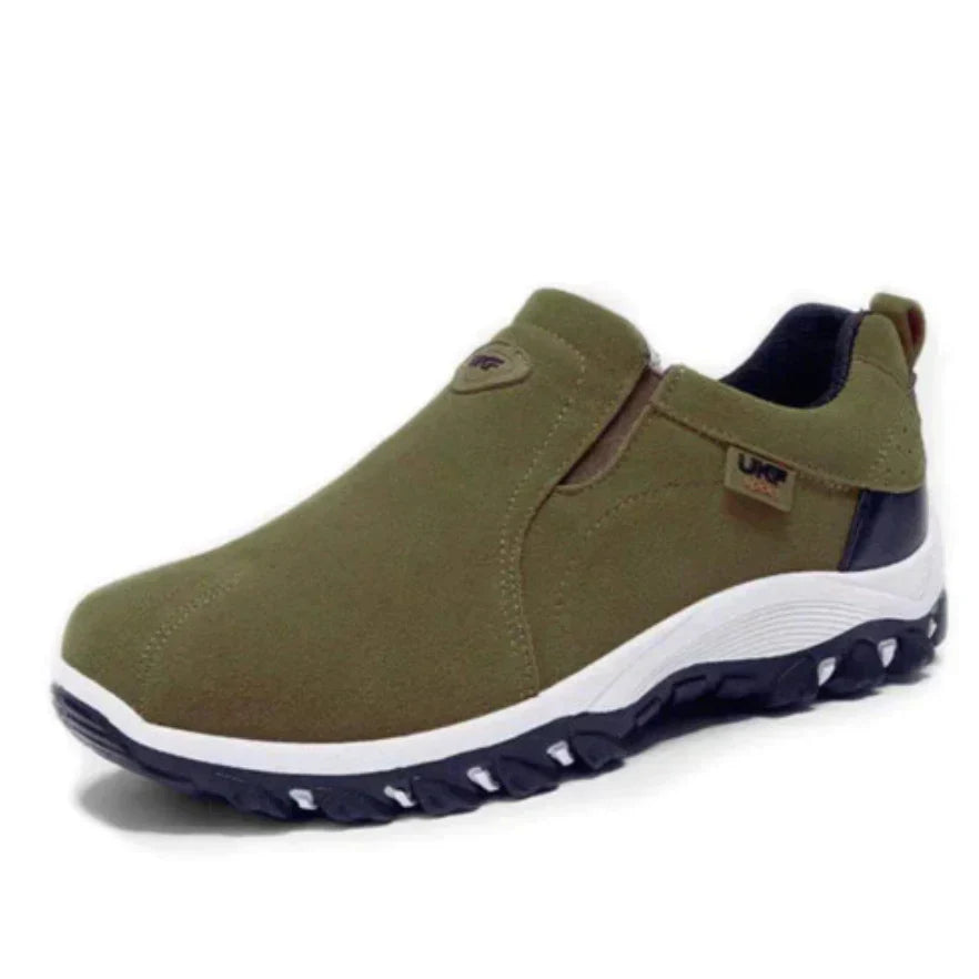 Męskie ortopedyczne buty trekkingowe wsuwane