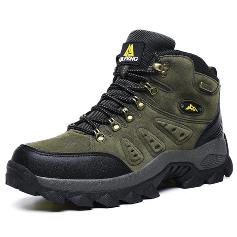 Męskie wodoodporne buty trekkingowe, trwałe