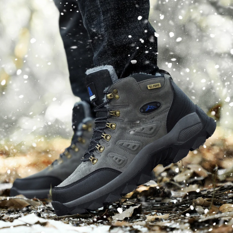 Męskie wodoodporne buty trekkingowe, trwałe