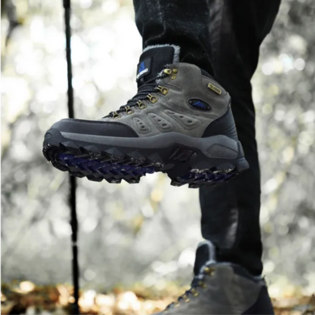 Męskie wodoodporne buty trekkingowe z podparciem