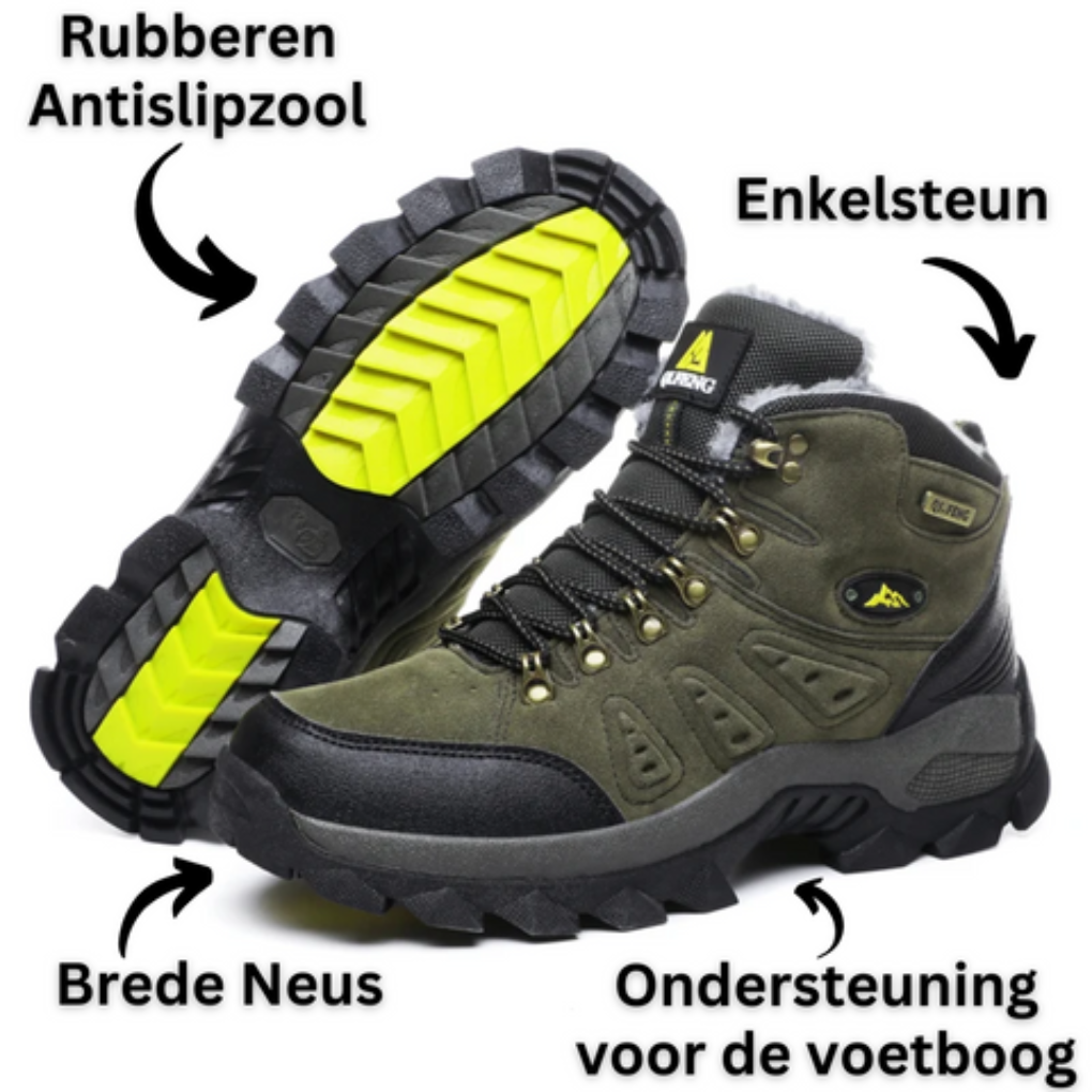Męskie wodoodporne buty trekkingowe z podparciem