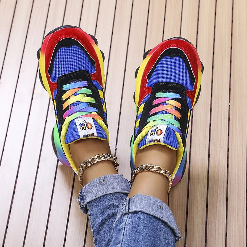 Damskie ortopedyczne sneakersy, lekkie i amortyzujące