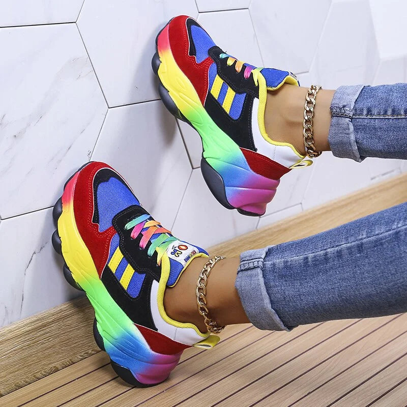 Damskie ortopedyczne sneakersy, lekkie i amortyzujące